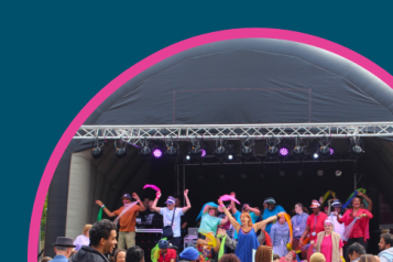 A photo of the front cover of the disability festival engagement report