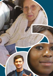 Montage of Healthwatch Redbridge staff and community residents