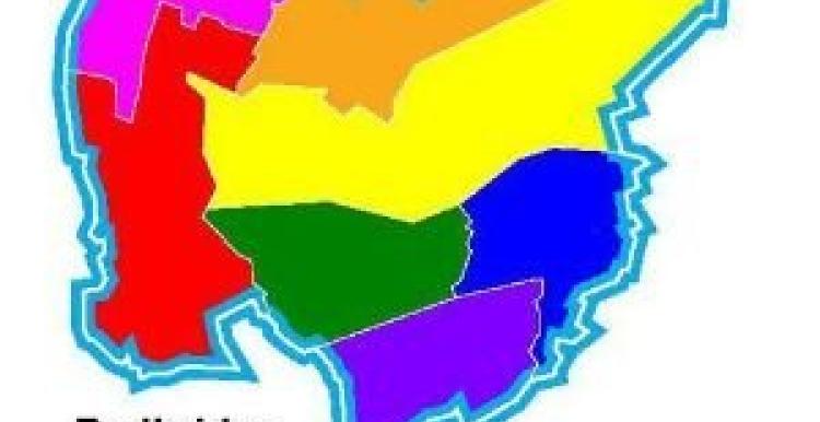 Rainbow map of Redbridge